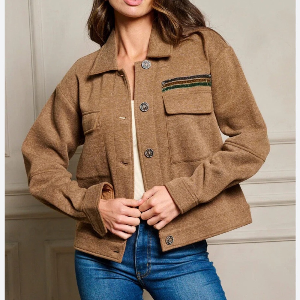 NWT mystree Brown Women's Jacket size S